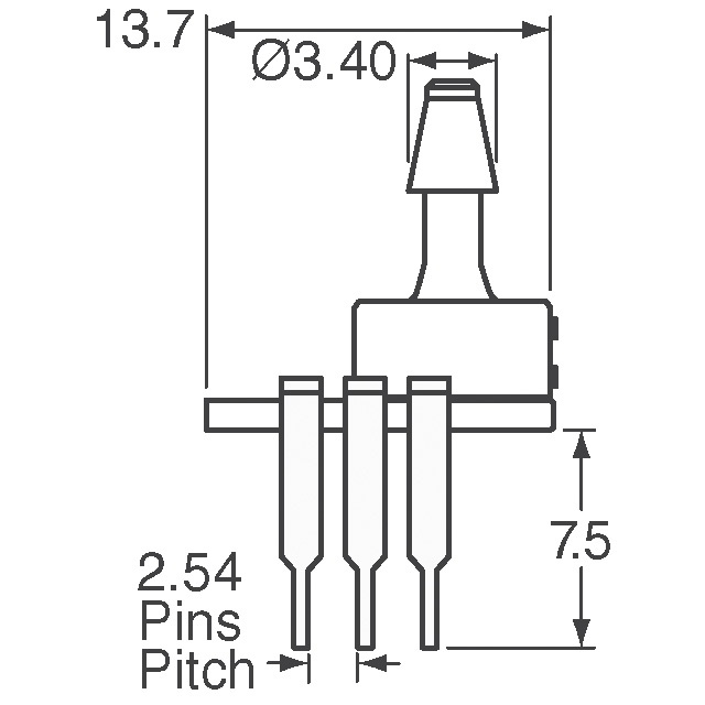 4426-005G TE Connectivity Measurement Specialties  Pressure Sensors Transducers